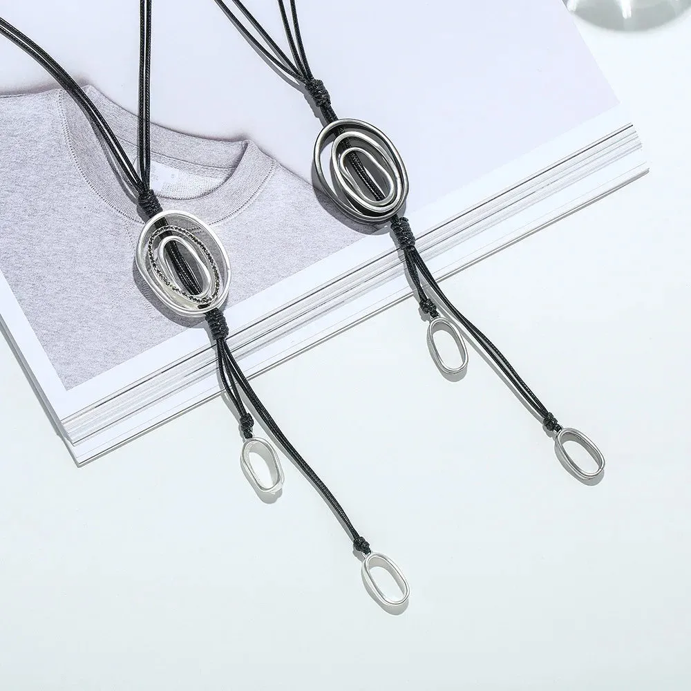 Vintage Statement Necklaces Handmade Suspension Long Chains Christmas Gifts Goth Pendants