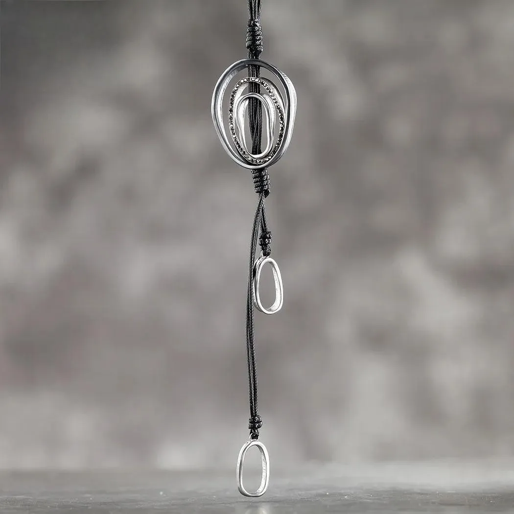 Vintage Statement Necklaces Handmade Suspension Long Chains Christmas Gifts Goth Pendants