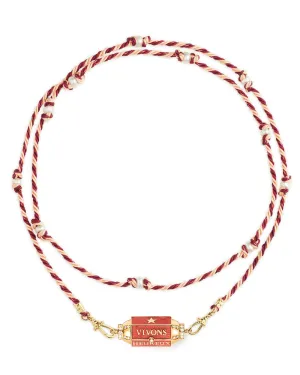 Vivons Heureux Box Locket Necklace