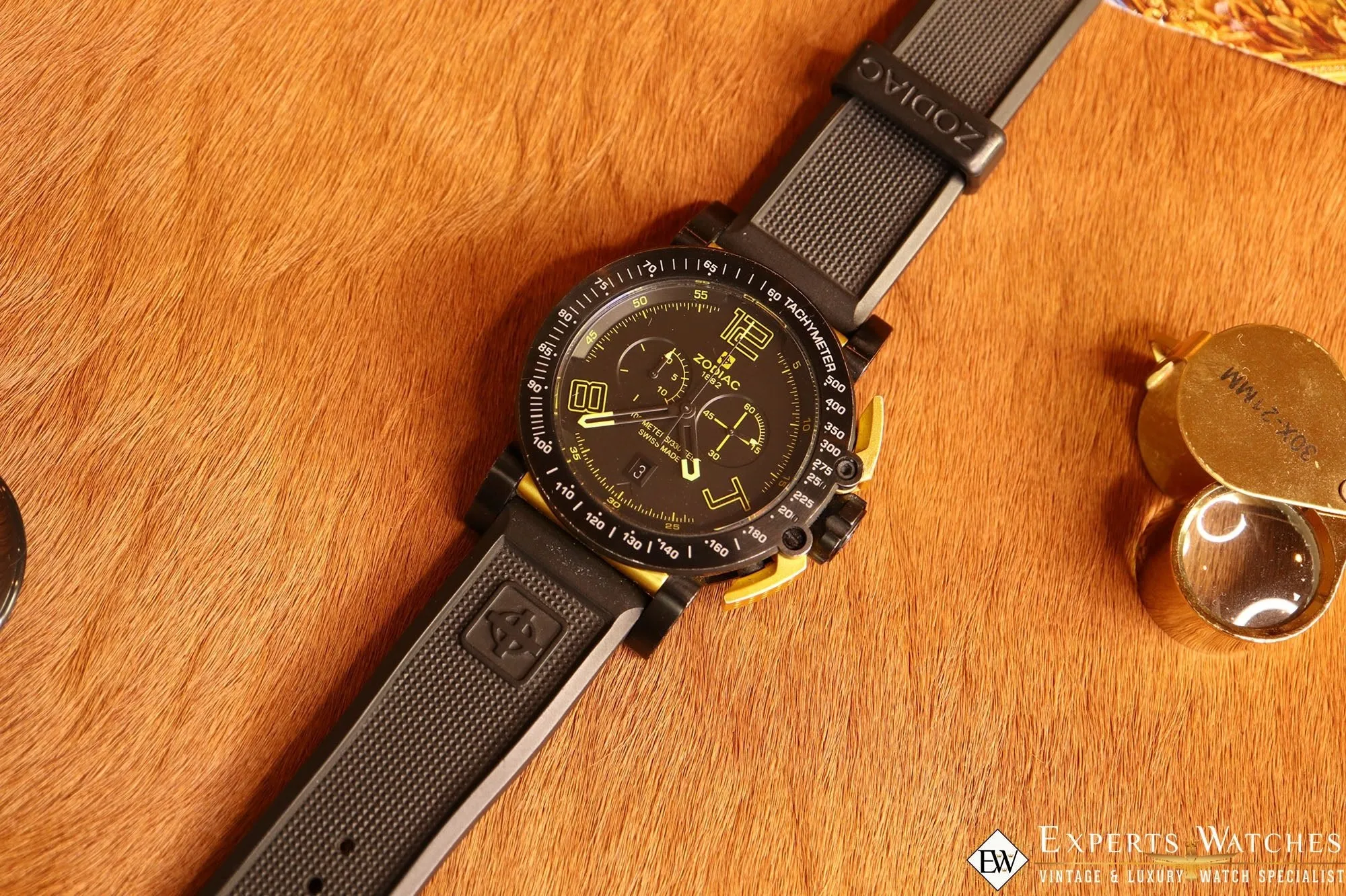 Zodiac ZMX-02 Swiss Diver Racer Watch ZO8555 Chronograph Limited Edition