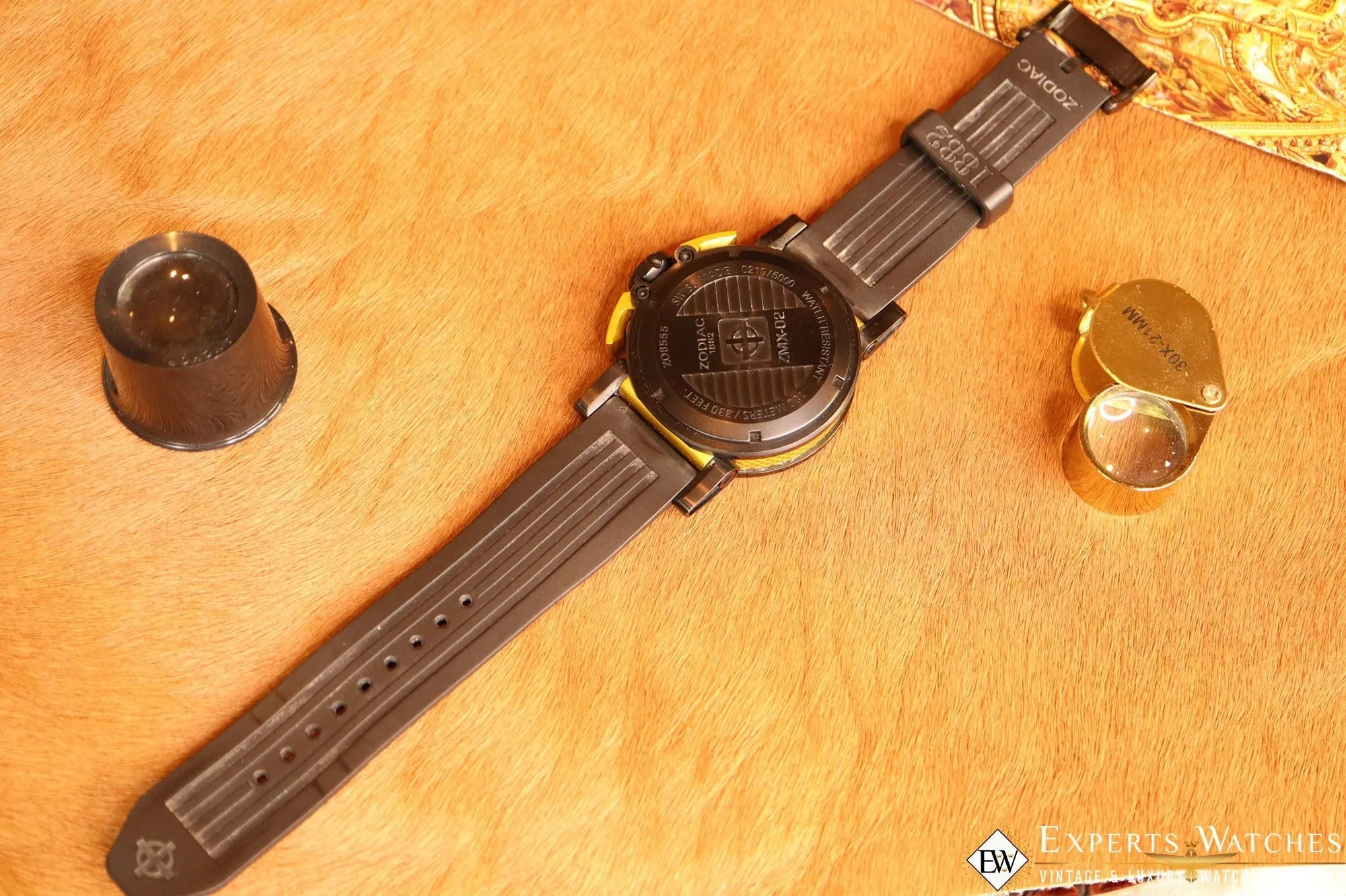 Zodiac ZMX-02 Swiss Diver Racer Watch ZO8555 Chronograph Limited Edition