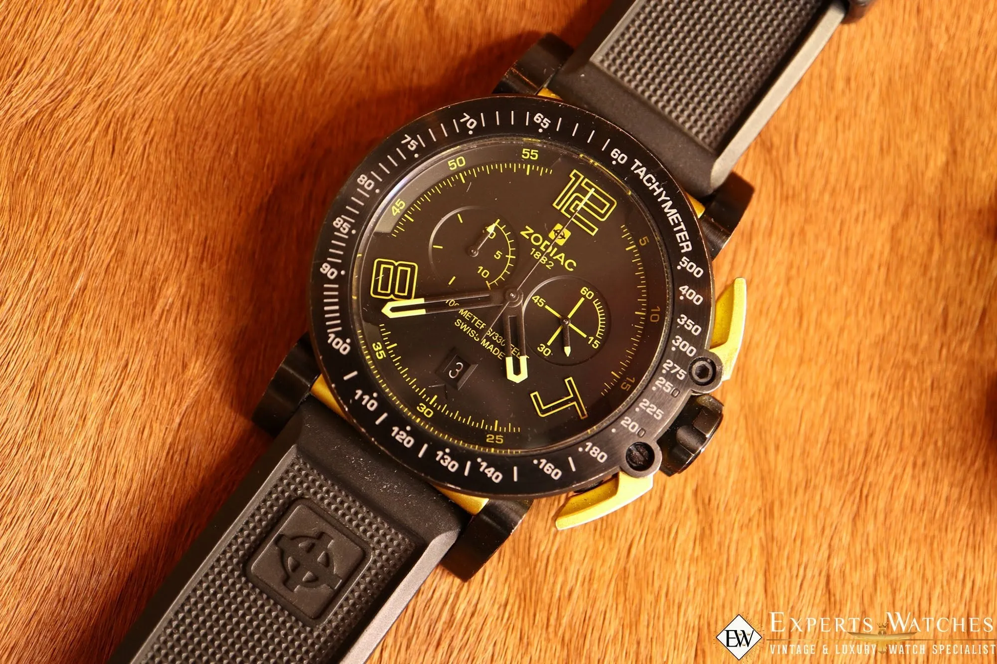 Zodiac ZMX-02 Swiss Diver Racer Watch ZO8555 Chronograph Limited Edition