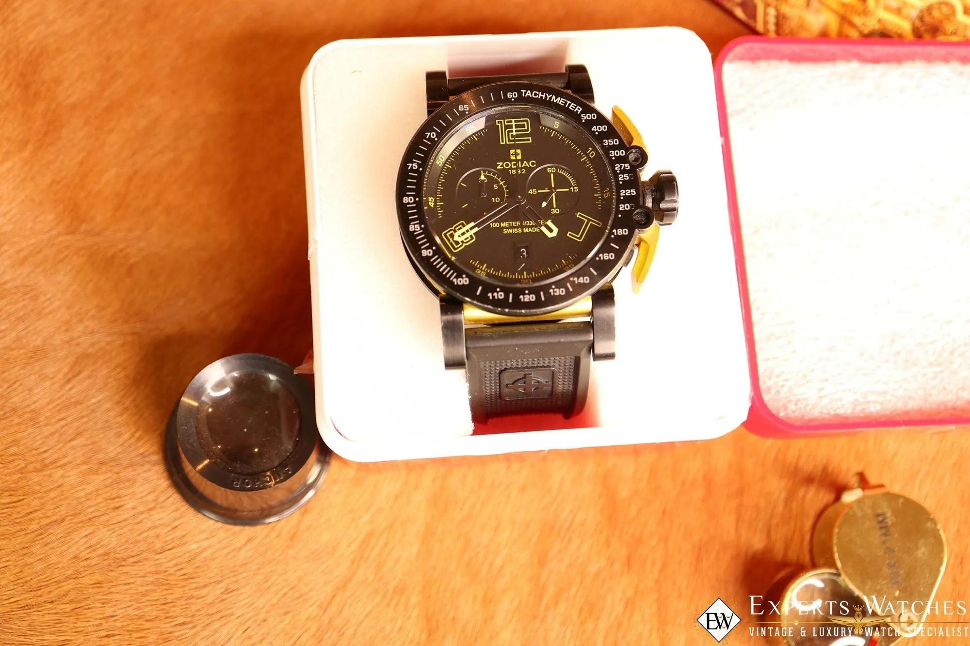 Zodiac ZMX-02 Swiss Diver Racer Watch ZO8555 Chronograph Limited Edition